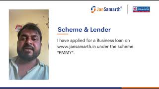 JanSamarth PM Mudra loan from CentralBankofIndiaOfficial  Testimonial 136 [upl. by Ehrman]