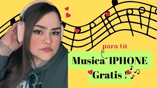 ⚡️Música GRATIS en IPHONE y Android sin INTERNET 2024🌈 [upl. by Kappel]