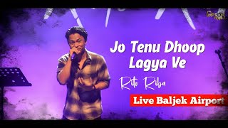 Jo Tenu Dhoop Lagya Ve  Rito Riba Live performance At Baljek Airport  Tura West Garo Hills ML 2024 [upl. by Razaele]