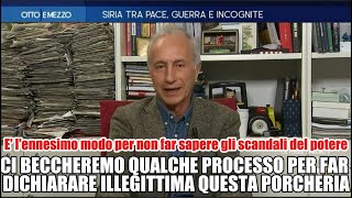 Bavaglio alla stampa Travaglio Come direttore del Fatto da domani io farò obiezione di coscienza [upl. by Eenet]