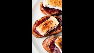 Baked Brie Crostini Bites [upl. by Ymmac20]