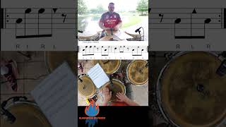 Guaguancó Matanzas Style for 3 Congas EX 5 with Instructional drum clave congas [upl. by Moyna]