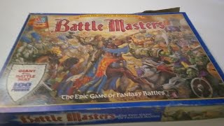 Unboxing Battle Masters board game at Shadowcon [upl. by Sinnelg]