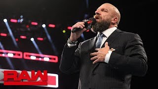 Triple H to Undertaker “I will put you down” Raw Sept 10 2018 [upl. by Pros]