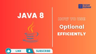 Efficient Use of Optional in Java 8 [upl. by Omor]