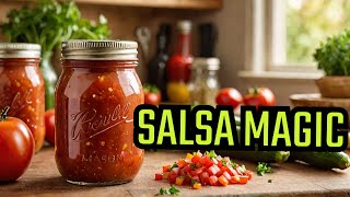 The Ultimate Garden Salsa Recipe wCanning Tutorial [upl. by Aikel]