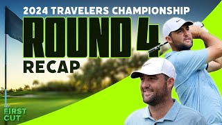 Scottie Scheffler Gets No 6 in 2024  2024 Travelers Championship  The First Cut Podcast [upl. by Pelag]