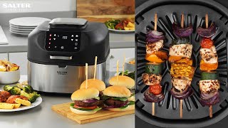 Salter Introducing  Aero Grill Pro Air Fryer and Grill  Modern Kitchen Essentials [upl. by Ikin]