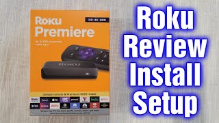 Roku Premiere Review Setup And Install [upl. by Stubbs434]