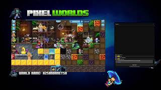 PIXEL WORLDS 4  HUGE GIVEAWAY AT 300 SUBS [upl. by Shalne]