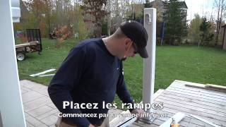 FRANCAIS  Installation du système de rampe KoolRay  Rampes Prêtàassembler [upl. by Siegel]