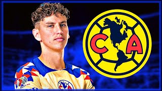 ASI JUEGA IGOR LICHNOVSKY  NUEVO JUGADOR DEL AMÉRICA 🔥🐯🦅 [upl. by Hpseoj]