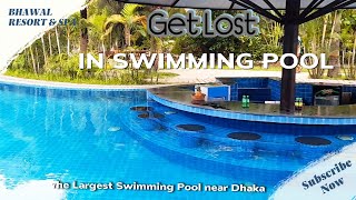 Bangladeshs Biggest Pool🏊‍♂️Refreshing Escape Near Dhaka 🇧🇩ঢাকার নিকটতম বৃহত্তম সুইমিং পুল🤽‍♂️ [upl. by Nabois]