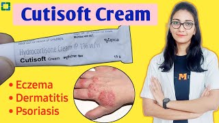 Cutisoft Cream  Hydrocortisone 1 Cream Uses  Doses and Sideeffects [upl. by Ark]