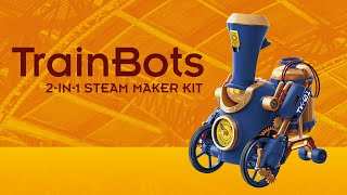 TrainBots 2in1 STEAM Maker Kit [upl. by Shell15]