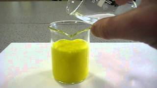 Potassium iodide and lead nitrate [upl. by Keligot]