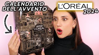 CALENDARIO DELLAVVENTO LOREAL PARIS 2024 🎁 [upl. by Navanod84]