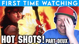 Hot Shots Part Deux 1993 Movie Reaction  FIRST TIME WATCHING [upl. by Nohcim489]