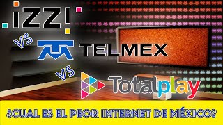 ¿Cuál es el PEOR INTERNET de México Telmex IZZI y Totalplay PRECIOS COBERTURA Y EXPERIENCIA 2024 [upl. by Alicul]