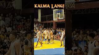 Huwag idaan sa init ng ulo laro lang Yan basketball pinoyhoops [upl. by Ellennad]