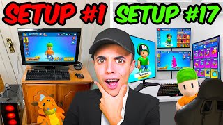 REACCIONANDO a SETUPS de SUSCRIPTORES 😱 STUMBLE GUYS [upl. by Blim]