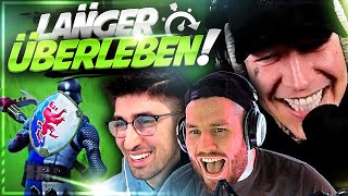 LÄNGER ÜBERLEBEN Challenge um 500€ 😱 mit Steeli StandartSkill  Fortnite  SpontanaBlack [upl. by Eellehs35]