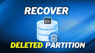 How to Recover Deleted Partitions Using CMD [upl. by Duval574]