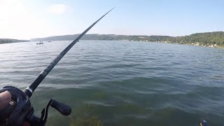 Otisco Lake Bass Tournament  Crown City Bassmasters [upl. by Atiuqam26]