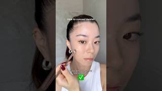 How to properly conceal blemishes makeup makeuptutorial shorts [upl. by Aisile]