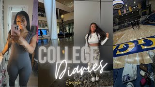 HBCU VLOG  College Diaries ep 1 ✩  Finals week NCAT vs NCCU hair appointment  more [upl. by Readus]