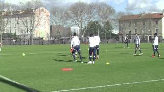 OL  lentraînement du 3 mars 2015 [upl. by Hadik]