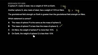 Practice Multiple Choice Questions  Mass Density and Force  OLIGCSE Physics [upl. by Iruahs302]