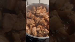 Adobong Bisaya pinoyabroad food denmark porkrecipes filipinofood adobongbaboy [upl. by Irap]