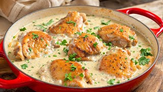 My husbands favorite recipe An incredibly delicious recipe for chicken thighs with sauce [upl. by Esinrahc]