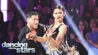 Zendaya and Val Chmerkovskiy Cha Cha Week 6  Dancing With The Stars [upl. by Herwig10]