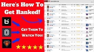 How To GET RANKED In Basketball  Become A TOP Basketball Recruit [upl. by Emmalynn]