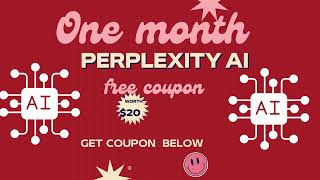 GET PERPLEXITY AI FREE COUPON [upl. by Sillek]