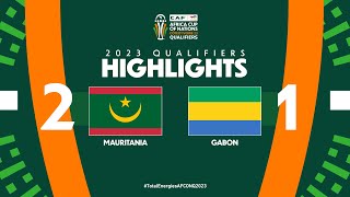 Mauritania 🆚 Gabon  Highlights  TotalEnergiesAFCONQ2023  MD6 Group I [upl. by Madaras]