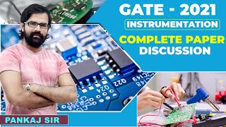 GATE 2021 Instrumentation Complete Paper Discussion [upl. by Geraldina690]