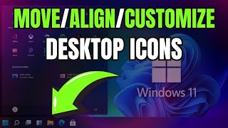 How to Move and Align Windows 11 Taskbar Icons [upl. by Elison267]