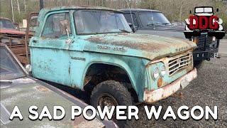 SEIZED AND BAD Can I Fix This 1964 Dodge W200 Power Wagon [upl. by Eudoca775]