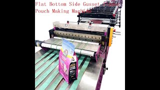 flat bottom bag making machine [upl. by Aggi]