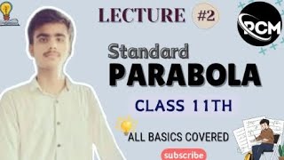 Class 11Standard parabolaEquation of standard parabolaall basic covered maths jeewallah [upl. by Chaudoin]