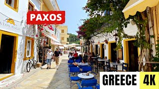 PAXOS GREECE 🇬🇷 4K GAIOS — Walking Tour [upl. by Troc]