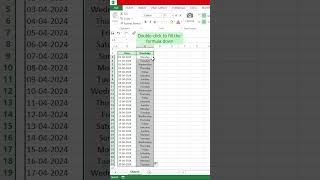 Unlocking the Secrets Turn Days into Weekdays in Seconds 🌟excel shorts [upl. by Neik]
