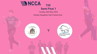 NCCA T20 FINAL 2024  Cumbria CCC 1st XI v Oxfordshire CCC 1st XI [upl. by Orsino728]