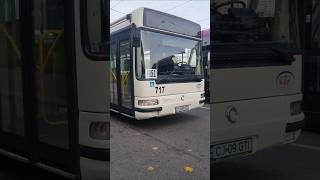 Autobuzul Irisbus Agora S 717 pe linia M51 părăsind stația Dispecerat Bucium Davidtrollino303 [upl. by Betthel]