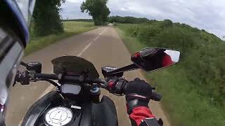 Petites routes du Morvan en Ducati Diavel 1260 S [upl. by Manley]