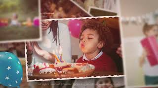 Happy Birthday Gallery for After Effects 2024 [upl. by Ledarf]