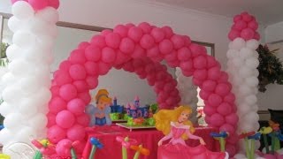 👸 DECORACION PRINCESAS DE DISNEY  AURORA LA BELLA DURMIENTE [upl. by Koball751]